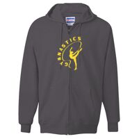 Unisex Ultimate Cotton® Full-Zip Hooded Sweatshirt Thumbnail