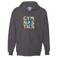 Unisex Ultimate Cotton® Full-Zip Hooded Sweatshirt Thumbnail