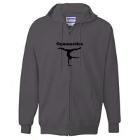 Unisex Ultimate Cotton® Full-Zip Hooded Sweatshirt Thumbnail