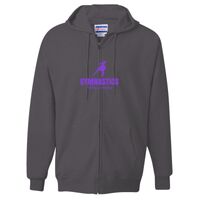 Unisex Ultimate Cotton® Full-Zip Hooded Sweatshirt Thumbnail