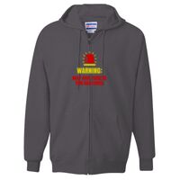 Unisex Ultimate Cotton® Full-Zip Hooded Sweatshirt Thumbnail