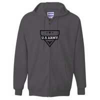 Unisex Ultimate Cotton® Full-Zip Hooded Sweatshirt Thumbnail