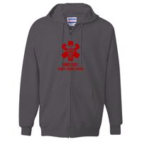 Unisex Ultimate Cotton® Full-Zip Hooded Sweatshirt Thumbnail
