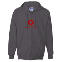 Unisex Ultimate Cotton® Full-Zip Hooded Sweatshirt Thumbnail