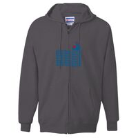 Unisex Ultimate Cotton® Full-Zip Hooded Sweatshirt Thumbnail