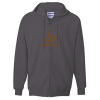 Unisex Ultimate Cotton® Full-Zip Hooded Sweatshirt Thumbnail