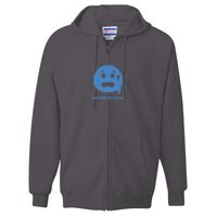 Unisex Ultimate Cotton® Full-Zip Hooded Sweatshirt Thumbnail