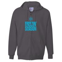 Unisex Ultimate Cotton® Full-Zip Hooded Sweatshirt Thumbnail