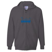 Unisex Ultimate Cotton® Full-Zip Hooded Sweatshirt Thumbnail