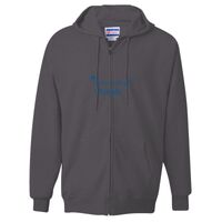 Unisex Ultimate Cotton® Full-Zip Hooded Sweatshirt Thumbnail