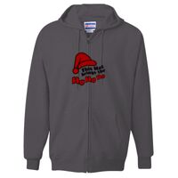 Unisex Ultimate Cotton® Full-Zip Hooded Sweatshirt Thumbnail