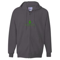 Unisex Ultimate Cotton® Full-Zip Hooded Sweatshirt Thumbnail