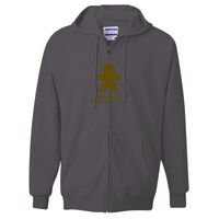 Unisex Ultimate Cotton® Full-Zip Hooded Sweatshirt Thumbnail
